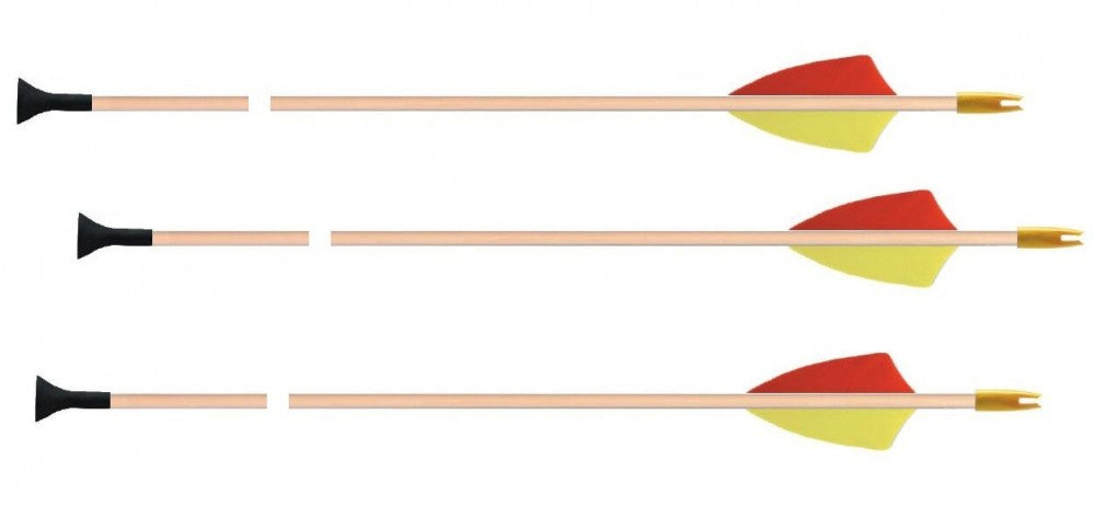 Sports arrow suction cup, wooden arrow arrow for children, 26-28 inches